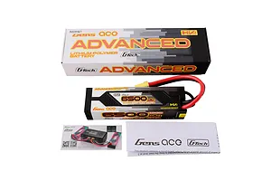 Gens Ace G-Tech Advanced 11.4V 6500mAh 100C HV Hard Case LiPo Battery image 107697