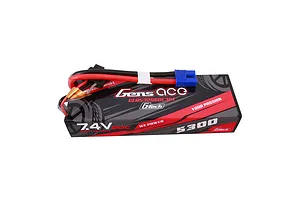 Gens Ace G-Tech 7.4V 5300mAh 60C Hard Case LiPo Battery image 107729