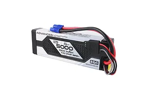 Gens Ace G-Tech Advanced 7.6V 5000mAh 100C HV Hard Case LiPo Battery