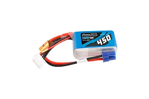 Gens Ace 11.1V 450mAh 45C Soft Case LiPo Battery image 107745