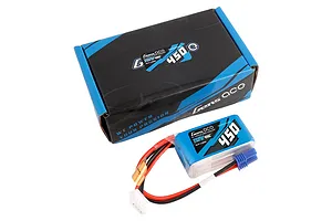 Gens Ace 11.1V 450mAh 45C Soft Case LiPo Battery image 107746