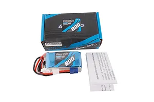 Gens Ace 11.1V 800mAh 45C Soft Case LiPo Battery