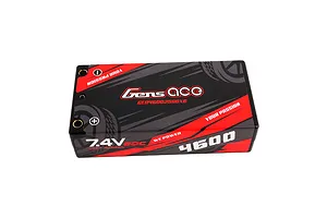 Gens Ace 7.4V 4600mAh 60C Hard Case LiPo Battery image 107754