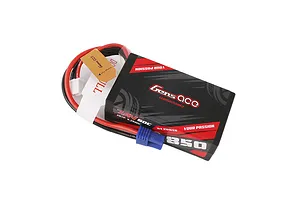 Gens Ace 7.4V 850mAh 60C Hard Case LiPo Battery image 107772
