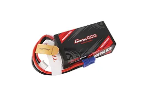 Gens Ace 7.4V 850mAh 60C Hard Case LiPo Battery image 107773