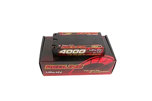 Gens Ace Redline 7.6V HV 4000mAh 130C Hard Case LiPo Battery image 107796