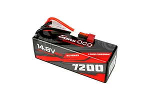 Gens Ace 14.8V 7200mAh 60C Hard Case LiPo Battery image 107805