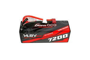 Gens Ace 14.8V 7200mAh 60C Hard Case LiPo Battery image 107807