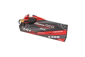 Gens Ace G-Tech 7.4V 5300mAh 60C Hard Case LiPo Battery image 107814