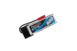 Gens Ace 3.7V 600mAh 45C Soft Case LiPo Battery image 107827