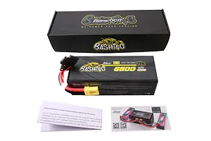 Gens Ace G-Tech Bashing 22.2V 6800mAh 120C Hard Case LiPo Battery image 107836