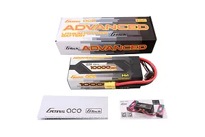 Gens Ace G-Tech 15.2V 10000mAh 100C HV Hard Case LiPo Battery image 107858