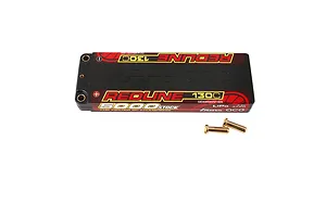Gens Ace Redline 7.4V 5000mAh 130C Hard Case LiPo Battery image 107864