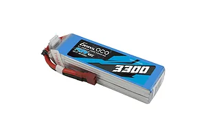 Gens Ace 14.8V 3300mAh 45C Soft Case LiPo Battery image 107881