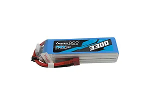 Gens Ace 14.8V 3300mAh 45C Soft Case LiPo Battery image 107883