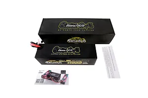 Gens Ace G-Tech Bashing 14.8V 11000mAh 100C HV Hard Case LiPo Battery image 107884
