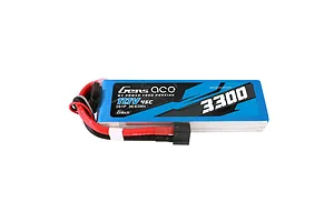 Gens Ace 11.1V 1300mAh 45C Soft Case LiPo Battery image 2