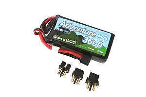 Gens Ace G-Tech Adventure 11.4V 3600mAh 60C HV Soft Case LiPo Battery image 107915