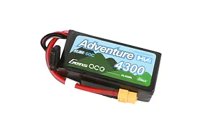 Gens Ace G-Tech Adventure 11.4V 4300mAh 60C HV Soft Case LiPo Battery image 107921