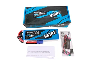 Gens Ace G-Tech 11.1V 5500mAh 60C Soft Case LiPo Battery image 107943