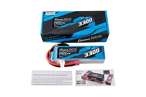 Gens Ace G-Tech 14.8V 3300mAh 45C Soft Case LiPo Battery image 107975