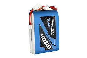 Gens Ace 7.4V 4000mAh TX Soft Case LiPo Battery image 107980
