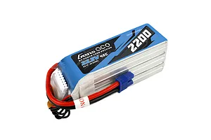 Gens Ace 22.2V 2200mAh 45C Soft Case LiPo Battery image 107984