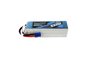 Gens Ace 22.2V 5500mAh 60C Soft Case LiPo Battery image 107993