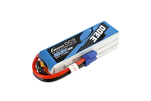 Gens Ace 22.2V 3300mAh 60C Soft Case LiPo Battery image 107995