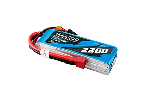 Gens Ace G-Tech Adventure 11.1V 2200mAh 60C Soft Case LiPo Battery image 108004