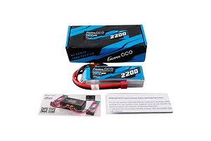Gens Ace G-Tech Adventure 11.1V 2200mAh 60C Soft Case LiPo Battery image 108006