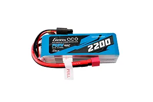 Gens Ace G-Tech 14.8V 2200mAh 45C Soft Case LiPo Battery image 108019