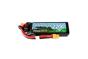 Gens Ace G-Tech Adventure 11.1V 2200mAh 60C Soft Case LiPo Battery image 108041