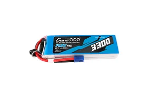 Gens Ace G-Tech 14.8V 3300mAh 45C Soft Case LiPo Battery image 108054