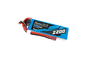 Gens Ace 7.4V 2200mAh 45C Soft Case LiPo Battery image 108063