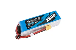 Gens Ace G-Tech 22.2V 2600mAh 45C Soft Case LiPo Battery image 108070