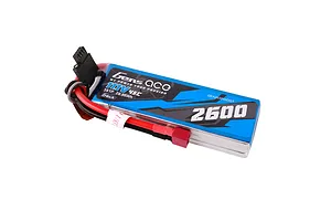 Gens Ace G-Tech 11.1V 2600mAh 45C Soft Case LiPo Battery image 108095