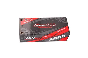 Gens Ace 7.4V 5000mAh 60C Hard Case LiPo Battery image 108104