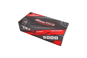 Gens Ace 7.4V 5000mAh 60C Hard Case LiPo Battery image 108106