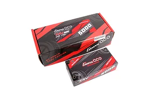 Gens Ace 7.4V 5000mAh 60C Hard Case LiPo Battery image 108107