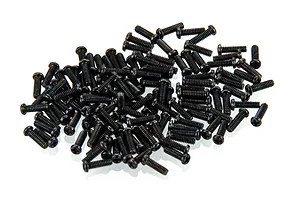 Pandora 1/10 Bis Over Fender Screw Set - Black image 108159