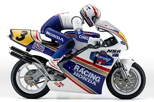 Kyosho 1/8 Honda NSR500 1991 Hanging On Racing Electric RC Motorcycle Kit image 108176