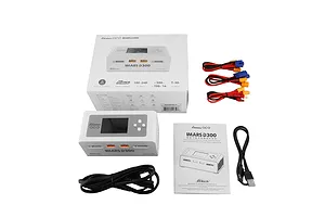 Gens Ace iMars D300 300W Dual Port Smart Charger - White image 108197