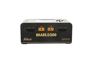 Gens Ace iMars D300 300W Dual Port Smart Charger - Black image 108200