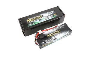 Gens Ace Bashing 7.4V 5200mAh 35C 2S Hard Case LiPo Battery image 108225