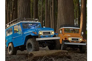 FMS Toyota FJ40 Land Cruiser RC Rock Crawler Electric 4WD 1/10 Scale RTR - Yellow image 108230