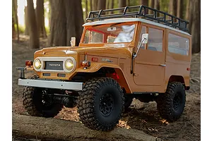 FMS Toyota FJ40 Land Cruiser RC Rock Crawler Electric 4WD 1/10 Scale RTR - Yellow image 108231