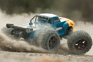 ARRMA Notorious 6S V6 BLX RC Stunt Truck Electric Brushless 4WD 1/8 Scale RTR - Blue image 108261
