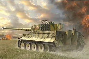 Trumpeter 1/16 Pz.Kpfw.VI Ausf.E Sd.Kfz.181 Tiger I (Medium Production) Scaled Plastic Model Kit image 108483