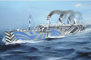 Trumpeter 1/200 Olympic Ocean-Liner Scaled Plastic Model Kit image 108498